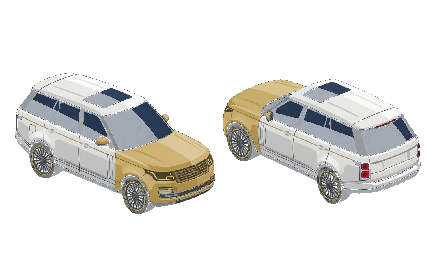 フロントフルセット施工イメージ